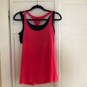 Neon Pink - LuLu lemon racer back top